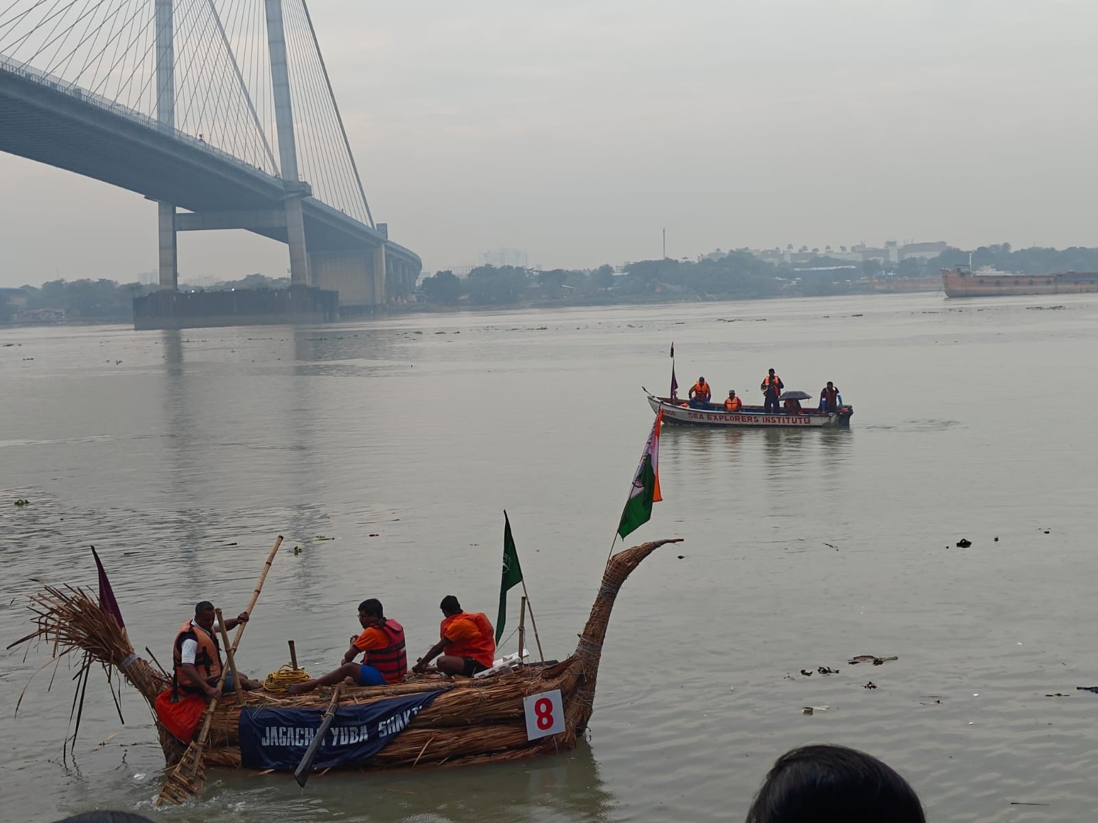 “Ananda” - an unprecedented Boat Show in the waters of the Hooghly at Prinsep Ghat - 1