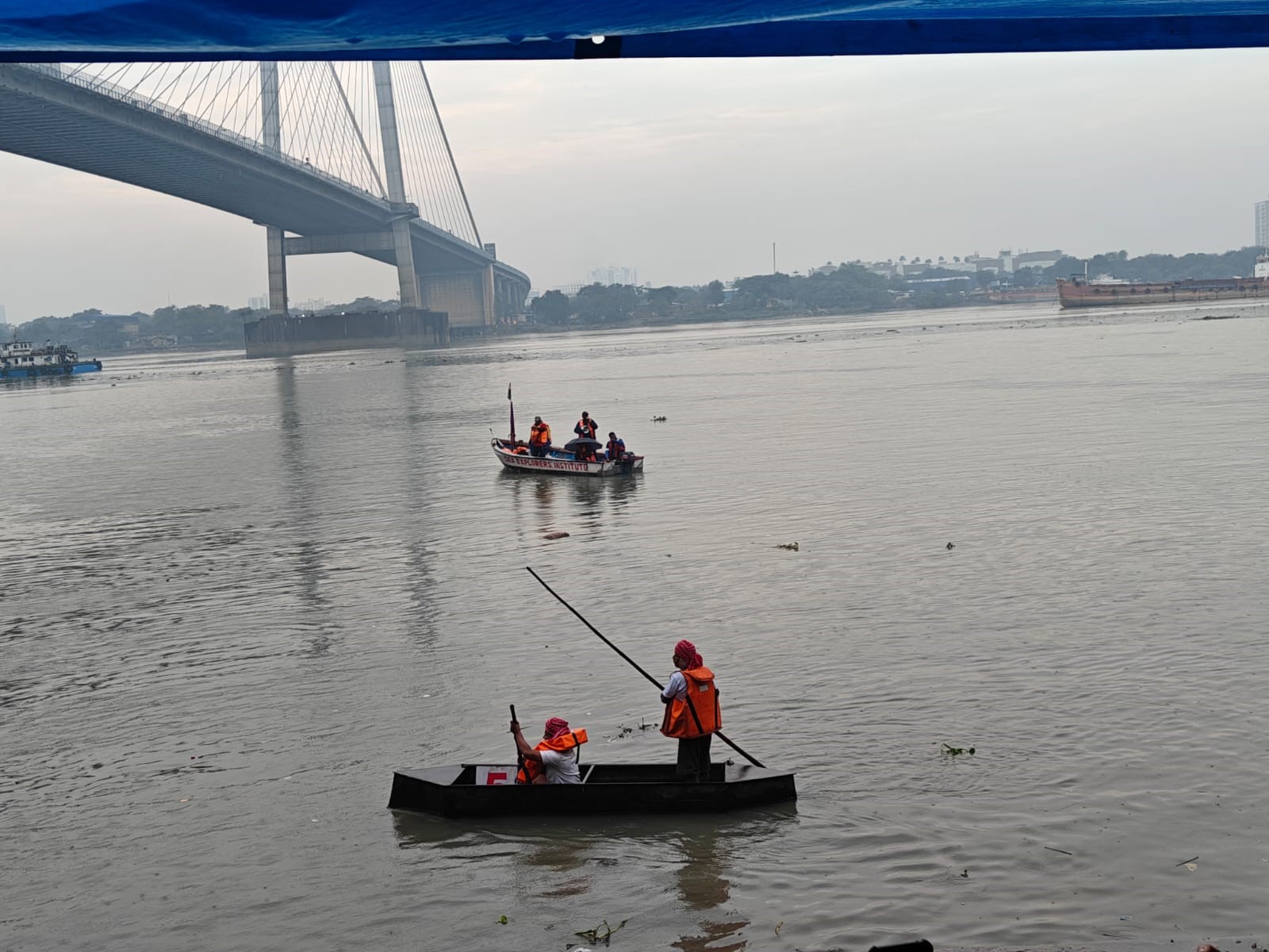 “Ananda” - an unprecedented Boat Show in the waters of the Hooghly at Prinsep Ghat - 1